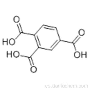 Ácido 1,2,4-benzenetricarboxylic CAS 528-44-9